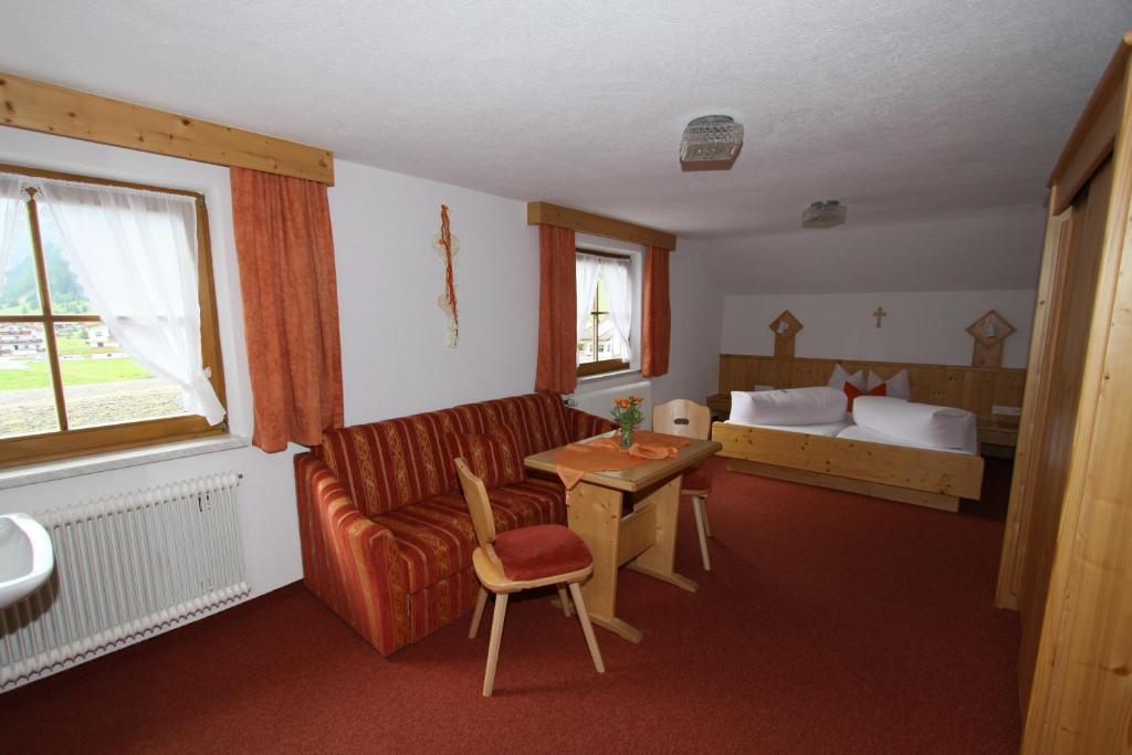 Hotel Haus Boedele Sankt Leonhard im Pitztal Pokoj fotografie